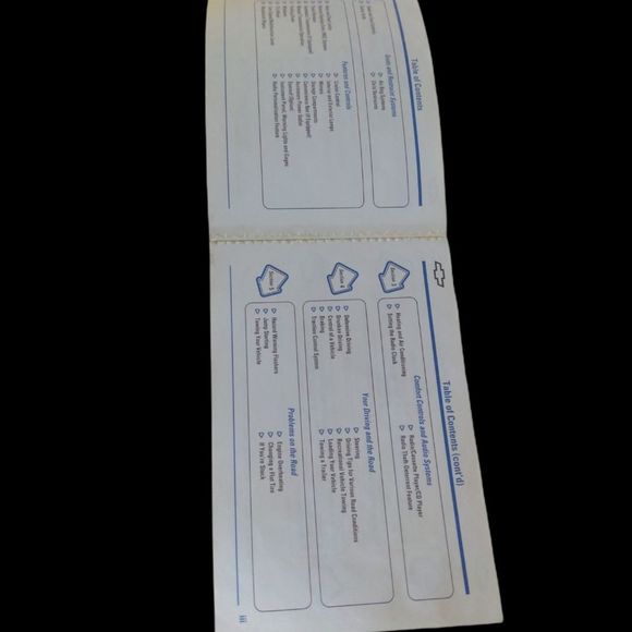 2000 Chevy Cavalier Drivers Manual Book Chevrolet - Picture 5 of 5